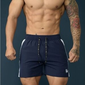 YoungLA Navy Athletic Shorts